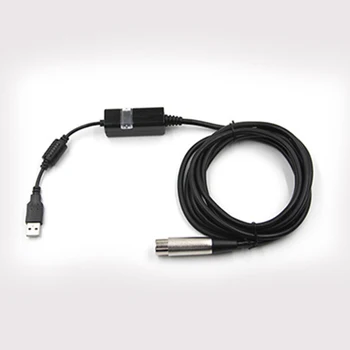 USB to XLR Microphone Mic MIDI Cable Converter Audio Link Cable Adapter for Windows 7 PC/ Laptop/ Mac 2.8 Meters
USB to XLR Microphone Mic MIDI Cable Converter Audio Link Cable Adapter for Windows 7 PC/ Laptop/ Mac 2.8 Meters