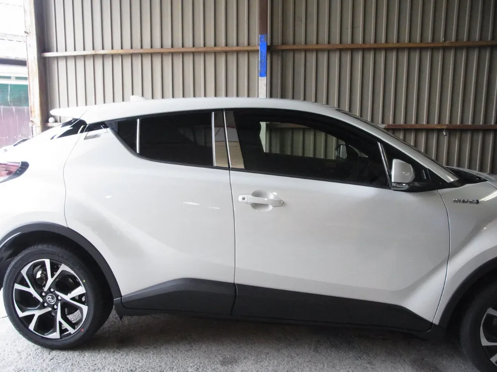 SUS304 Stainless Steel Window Pillar Garnish Molding Trim Cover For Toyota C-HR CHR 2017
SUS304 Stainless Steel Window Pillar Garnish Molding Trim Cover For Toyota C-HR CHR 2017