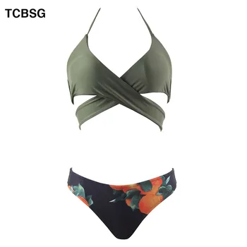 TCBSG 2019 Push Up Swimwear Bikinis Sexy Women Swimsuit Print Summer Bandeau Bikini Printed Bikini Set Solid Beach Bathing Suits
TCBSG 2019 Push Up Swimwear Bikinis Sexy Women Swimsuit Print Summer Bandeau Bikini Printed Bikini Set Solid Beach Bathing Suits