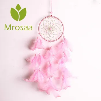 Mrosaa Pink Handmade Catch the Dream Home Decor about Dream wall hanging Pink Feather Decorations Gift
Mrosaa Pink Handmade Catch the Dream Home Decor about Dream wall hanging Pink Feather Decorations Gift