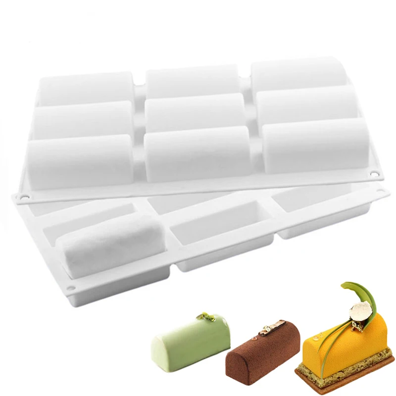 Cake Decorating Tools Roll Silicone Molds Log Mold Chocolate Desserts Twinkie Tea-time Cake dessert Candy bakery Accessories
Cake Decorating Tools Roll Silicone Molds Log Mold Chocolate Desserts Twinkie Tea-time Cake dessert Candy bakery Accessories