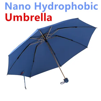 Rain Smile "Super Nano Hydrophobic Three Fold Travel Rain Sun Umbrella Fast Self-Drying Anti-UV Windproof-Light Weight Design
Rain Smile "Super Nano Hydrophobic Three Fold Travel Rain Sun Umbrella Fast Self-Drying Anti-UV Windproof-Light Weight Design