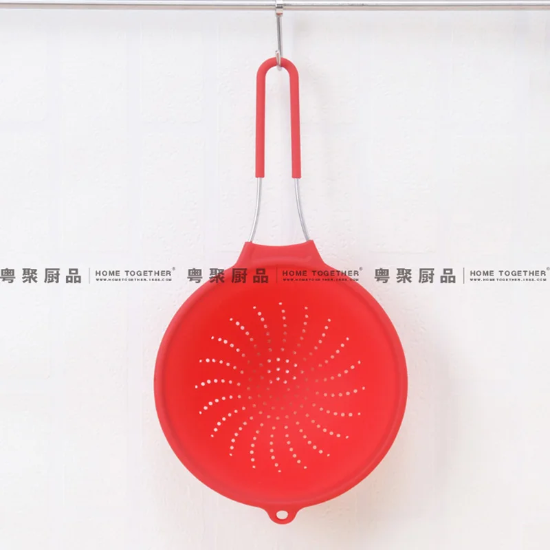 Kitchen Accessories Gadgets Silicone Strainer Scoop Colander Drain Veggies Water Scoop Gadget Cooking Tools Free Shipping
Kitchen Accessories Gadgets Silicone Strainer Scoop Colander Drain Veggies Water Scoop Gadget Cooking Tools Free Shipping