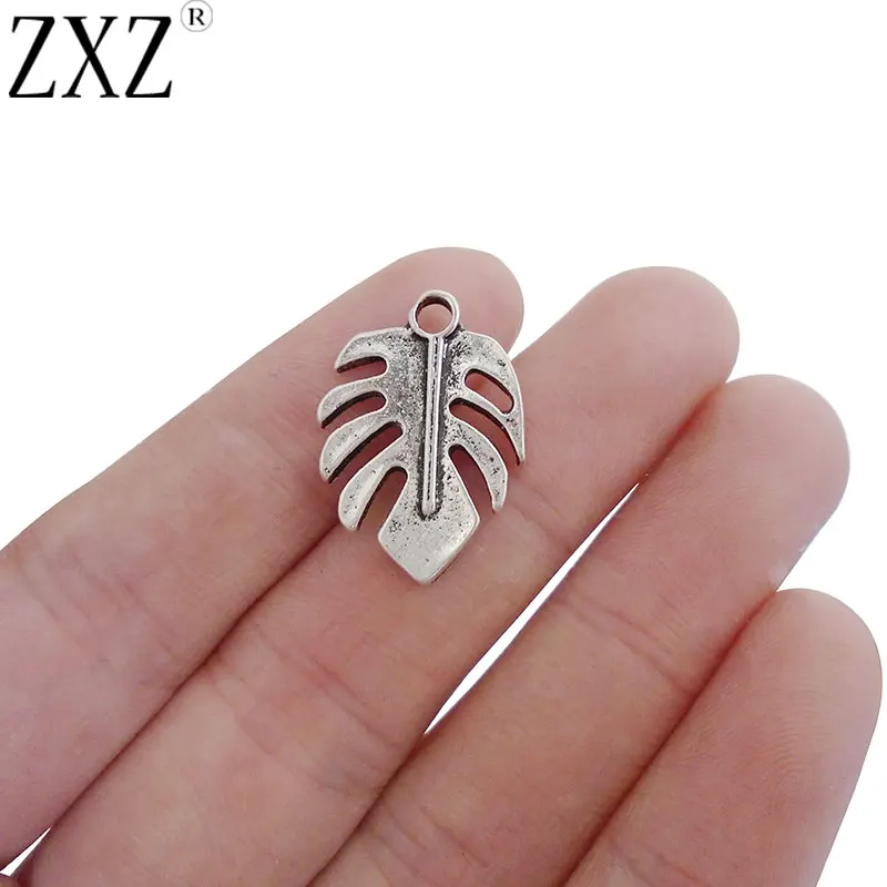 ZXZ 10pcs Antique Silver Tone Palm Leaf Charms Pendants Beads for DIY Bracelet Necklace Jewelry Making Findings 23x16mm
ZXZ 10pcs Antique Silver Tone Palm Leaf Charms Pendants Beads for DIY Bracelet Necklace Jewelry Making Findings 23x16mm