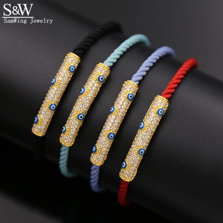 Turkish Eye Bracelet CZ crystal charm Lucky turkish Eye Nazar Kabbalah Jewish Fashion Jewelry for Women
Turkish Eye Bracelet CZ crystal charm Lucky turkish Eye Nazar Kabbalah Jewish Fashion Jewelry for Women