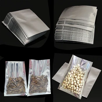100pcs Heat Seal Storage Bags Aluminium Foil Vacuum Sealer Pouches Food Grade For Nuts 
100pcs Heat Seal Storage Bags Aluminium Foil Vacuum Sealer Pouches Food Grade For Nuts