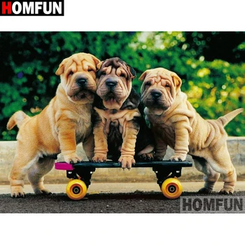 HOMFUN DIY Diamond Painting "Animal dog" Full Drill Square Round Diamond Embroidery 5D Cross Stitch Decoration Home A26094
HOMFUN DIY Diamond Painting "Animal dog" Full Drill Square Round Diamond Embroidery 5D Cross Stitch Decoration Home A26094