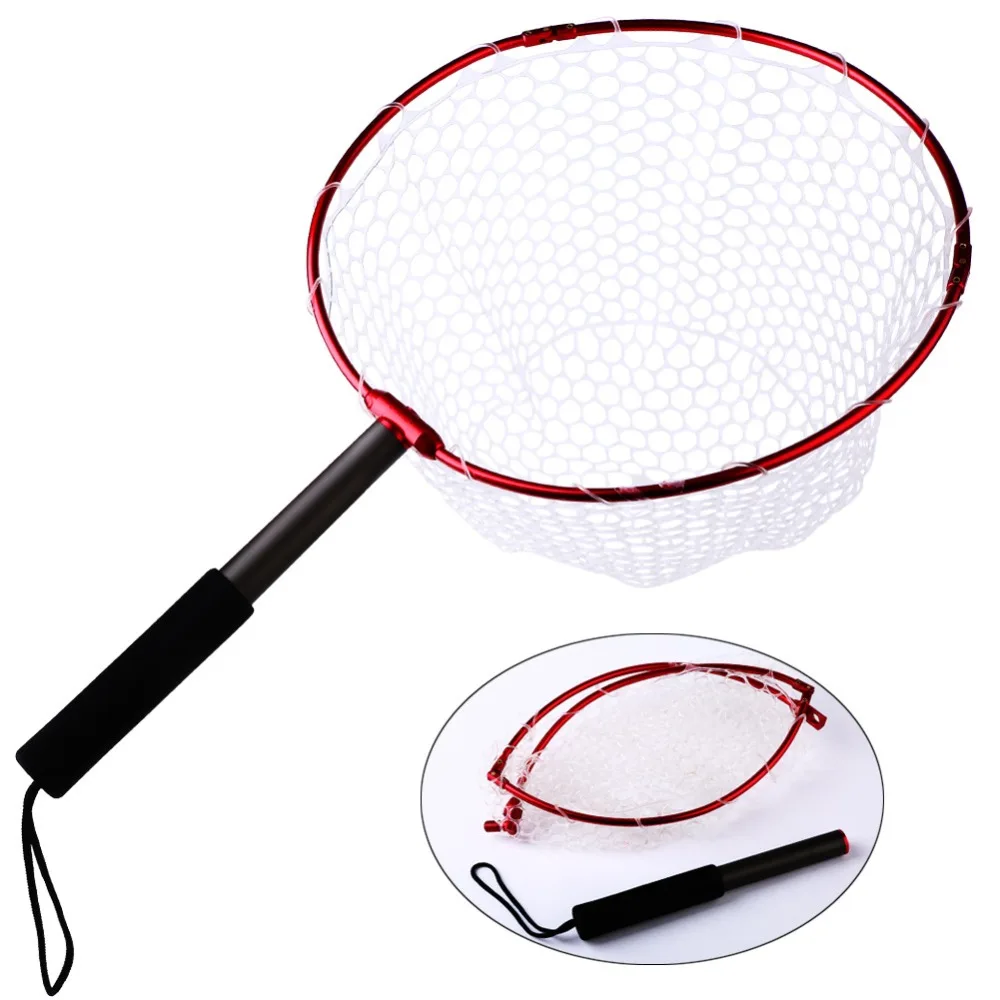Fly Fishing Net Mesh Wooden Handle Nylon / Rubber Landing Net Catch and Release Holder Basket Pesca Combo Kit Trout FishingTools
Fly Fishing Net Mesh Wooden Handle Nylon / Rubber Landing Net Catch and Release Holder Basket Pesca Combo Kit Trout FishingTools