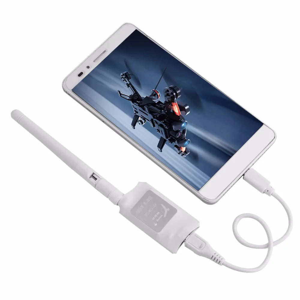 Newest Mini 5.8G FPV Receiver UVC Video Downlink OTG for VR Android Phone RC Racing Drone
Newest Mini 5.8G FPV Receiver UVC Video Downlink OTG for VR Android Phone RC Racing Drone