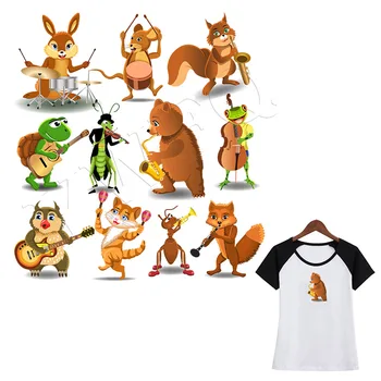 Iron On Transfers Patches Heat Transfer Cartoon Animal Patches 11pcs/lot Clothes Stickers A-level Washable Badges
Iron On Transfers Patches Heat Transfer Cartoon Animal Patches 11pcs/lot Clothes Stickers A-level Washable Badges