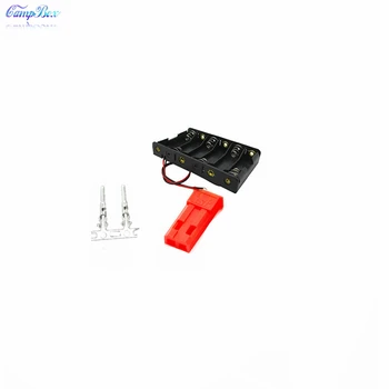 50Pcs 6xAA Battery Case Holder Socket Wire Junction Boxes With 15cm Wires, JST 2.54 Male Header and Crimps
50Pcs 6xAA Battery Case Holder Socket Wire Junction Boxes With 15cm Wires, JST 2.54 Male Header and Crimps