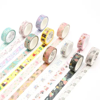 1.5cm X 7m Cute Flower Food Animals Decorative Washi Tape DIY Scrapbooking Masking Tape School Office Supply
1.5cm X 7m Cute Flower Food Animals Decorative Washi Tape DIY Scrapbooking Masking Tape School Office Supply