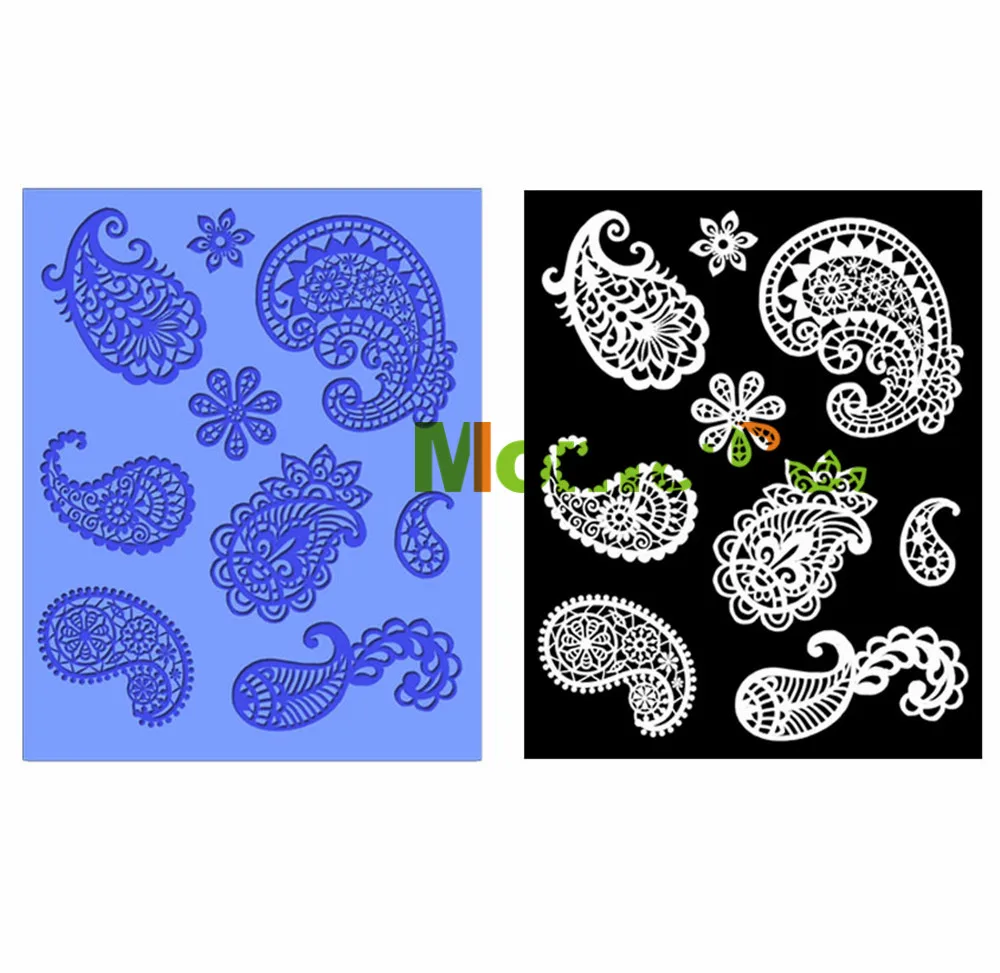 Mom&Pea MPL508 Free Shipping Lace Mold Cake Decoration Fondant Cake 3D Mold Food Grade Silicone Mould
Mom&Pea MPL508 Free Shipping Lace Mold Cake Decoration Fondant Cake 3D Mold Food Grade Silicone Mould