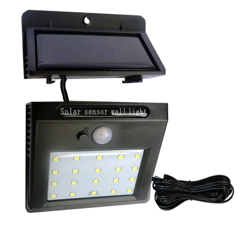 Outdoor 20 LEDs Split Solar Powered Light Bulb PIR Motion Sensor 3 Modes Waterproof Separate Garden Street Night Lamp Wall Light
Outdoor 20 LEDs Split Solar Powered Light Bulb PIR Motion Sensor 3 Modes Waterproof Separate Garden Street Night Lamp Wall Light