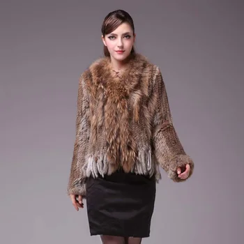 GTC114 NEW STYLE 2014 WOMENS FUR FASHION WINTER WARM FULL SLEEVES RACCOON COLLAR GENUINE KNIT RABBIT FUR COAT JACKET OUTWEAR
GTC114 NEW STYLE 2014 WOMENS FUR FASHION WINTER WARM FULL SLEEVES RACCOON COLLAR GENUINE KNIT RABBIT FUR COAT JACKET OUTWEAR