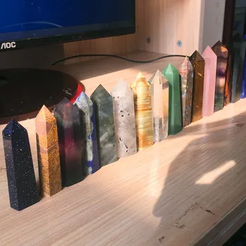 8 pcs various quartz crystal obelisk reiki healing chakras natural stone and mineral Christmas gifts
8 pcs various quartz crystal obelisk reiki healing chakras natural stone and mineral Christmas gifts