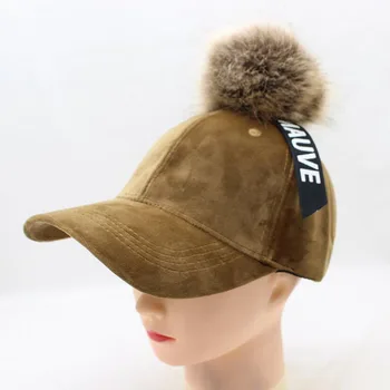BING YUAN HAO XUAN Fur Pom Pom Cap Winter Hats For Women Suede Baseball Cap With Fur Pom Poms Ball Female Cap Snapback Bone
BING YUAN HAO XUAN Fur Pom Pom Cap Winter Hats For Women Suede Baseball Cap With Fur Pom Poms Ball Female Cap Snapback Bone