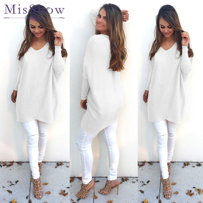2019 Autumn Winter Fashion Solid Women Sweater Casual Knitted Pullover Women V Neck Long Sleeve Pull Femme Sweater
2019 Autumn Winter Fashion Solid Women Sweater Casual Knitted Pullover Women V Neck Long Sleeve Pull Femme Sweater