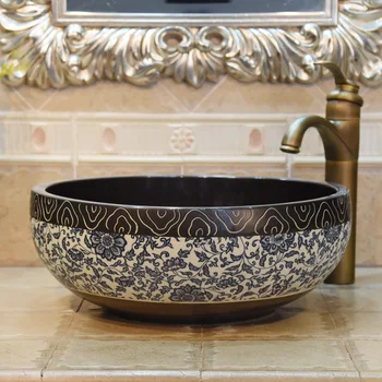 China Ceramic sink Chinese Wash Basin Art Basin Sink Counter Top black porcelain ceramic wash basin Bathroom Sink
China Ceramic sink Chinese Wash Basin Art Basin Sink Counter Top black porcelain ceramic wash basin Bathroom Sink