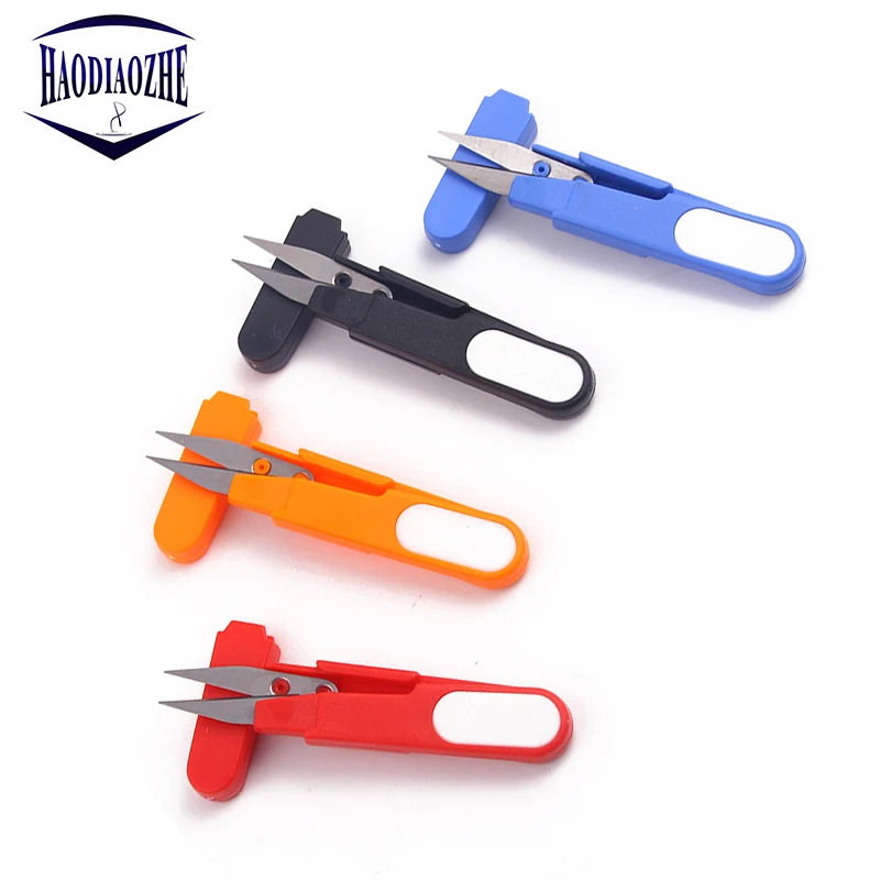Portable Fishing Scissors Plastic Handle with covers stainless steel Capped Line Cutter Scissor Cord Sewing Fishing Tackle Tools
Portable Fishing Scissors Plastic Handle with covers stainless steel Capped Line Cutter Scissor Cord Sewing Fishing Tackle Tools