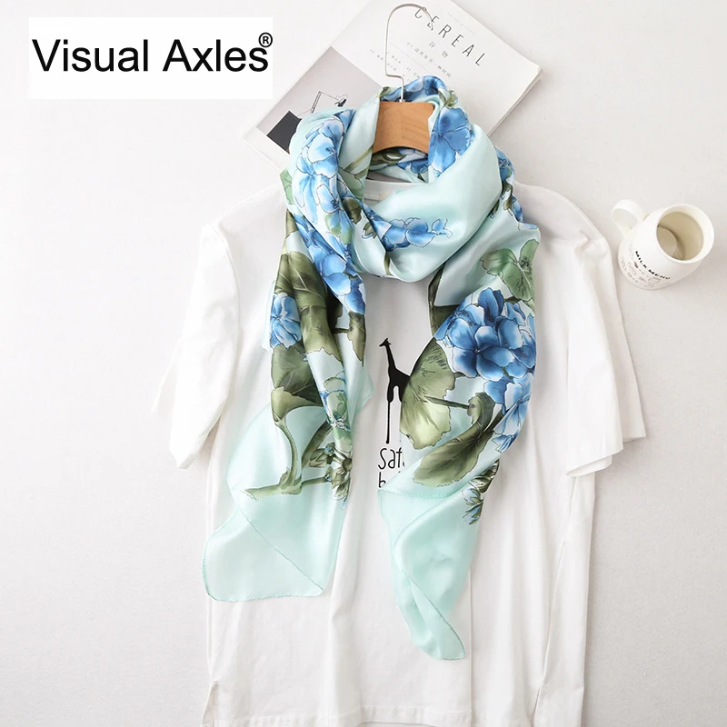 2018 Spring Luxury Brand Floral Designer 100 Pure Silk Scarf Women Summer Soft Silk Beach Travel Shawl Stole Plus Size 180*90cm
2018 Spring Luxury Brand Floral Designer 100 Pure Silk Scarf Women Summer Soft Silk Beach Travel Shawl Stole Plus Size 180*90cm