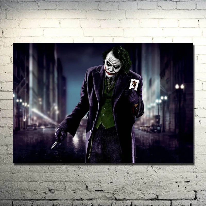 The Dark Knight Rises - joker Movie Game Art Silk Fabric Poster Print 13x20 24x36 inch For Room Decor Pictures 013
The Dark Knight Rises - joker Movie Game Art Silk Fabric Poster Print 13x20 24x36 inch For Room Decor Pictures 013
