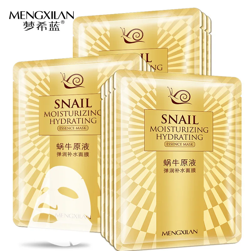 MENGXILAN snail spun silk mask replenishment 30ml/ hydrating mask skin care products wholesale manufacturers
MENGXILAN snail spun silk mask replenishment 30ml/ hydrating mask skin care products wholesale manufacturers