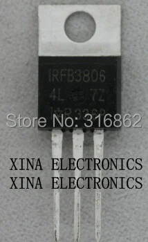 

IRFB3806PBF IRFB3806 60V 43A TO-220 ROHS ORIGINAL 10PCS/lot Free Shipping Electronics composition kit