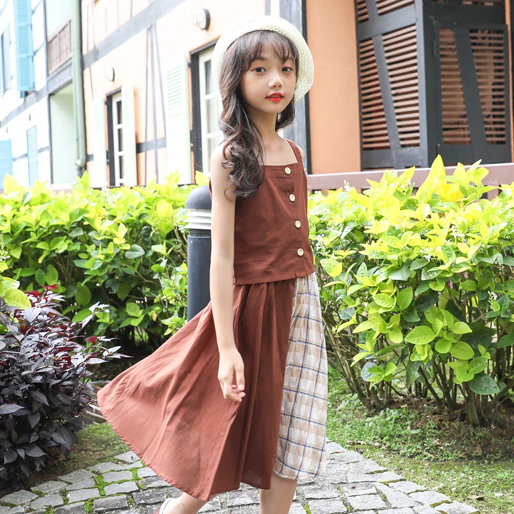New 2019 Brand Kids Vest Set Girls Plaid Set Children Suit Toddler Summer Clothes Set Baby Cute Two Pieces Set Patchwork,#5296
New 2019 Brand Kids Vest Set Girls Plaid Set Children Suit Toddler Summer Clothes Set Baby Cute Two Pieces Set Patchwork,#5296