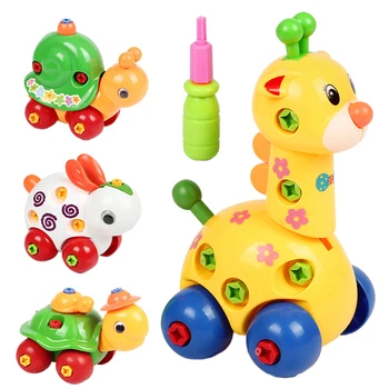 Detachable Cartoon Animal Puzzle Toys For Children Disassembly Funny Puzzle Toy Baby Kids Learning Educational Toys Random Send 
Detachable Cartoon Animal Puzzle Toys For Children Disassembly Funny Puzzle Toy Baby Kids Learning Educational Toys Random Send