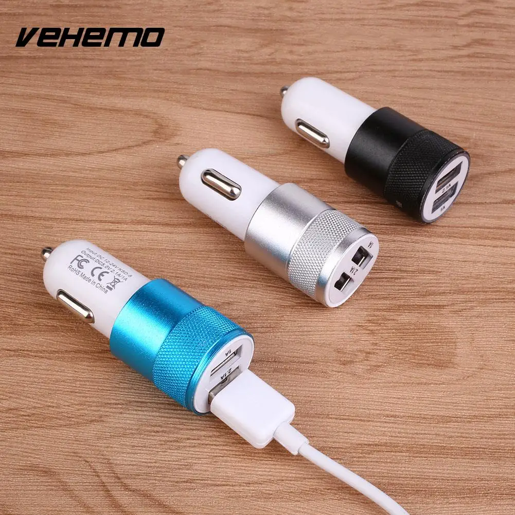 Vehemo 2 in 1 USB Car Auto Charger Charging Socket Lighter 2.1A Plug and Play Universal
Vehemo 2 in 1 USB Car Auto Charger Charging Socket Lighter 2.1A Plug and Play Universal
