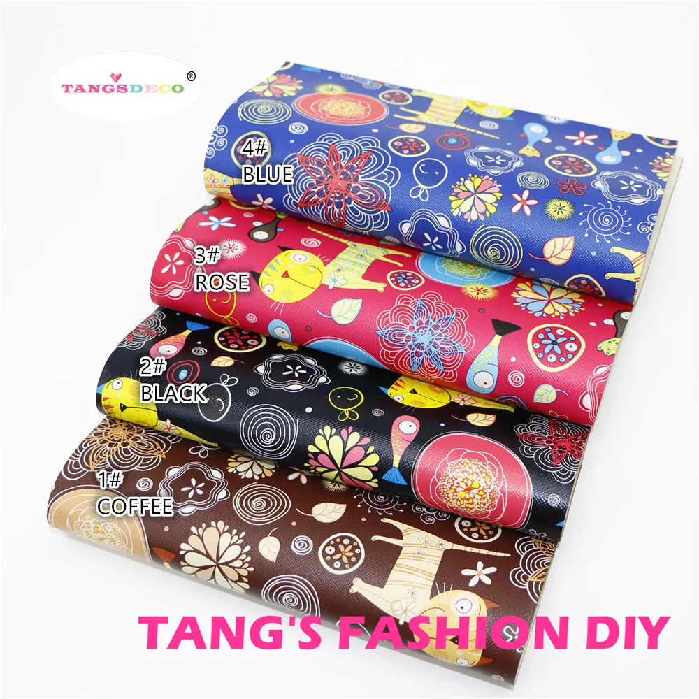 4PCS--High Quality DIY colorful cat and fish leathers/Synthetic leather//faux leather
4PCS--High Quality DIY colorful cat and fish leathers/Synthetic leather//faux leather
