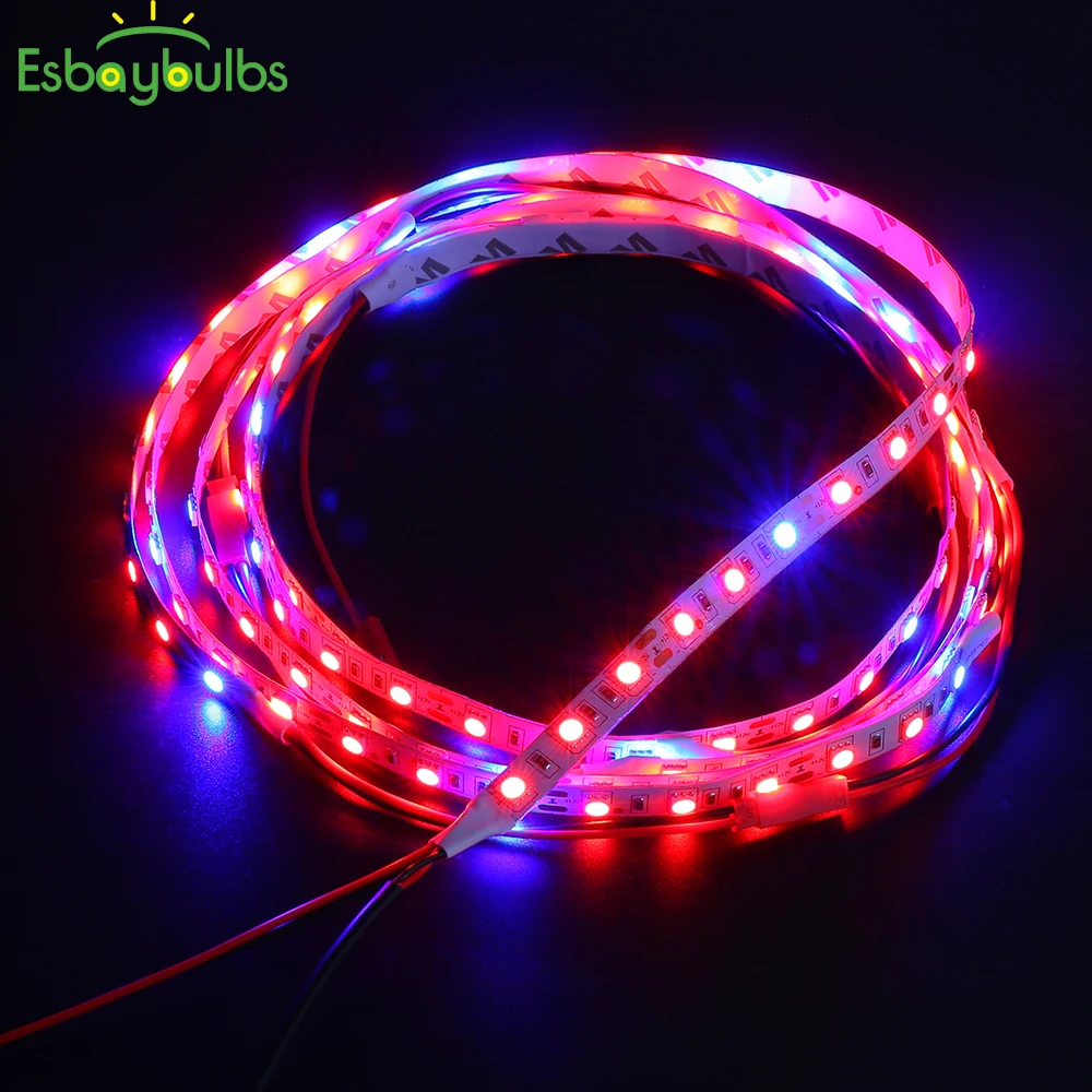5M LED Phyto Lamps 30 LEDs plant Light Strip Fitolampa full spectrum led Strip For Flower Greenhouse Hydroponic + Power adapter
5M LED Phyto Lamps 30 LEDs plant Light Strip Fitolampa full spectrum led Strip For Flower Greenhouse Hydroponic + Power adapter