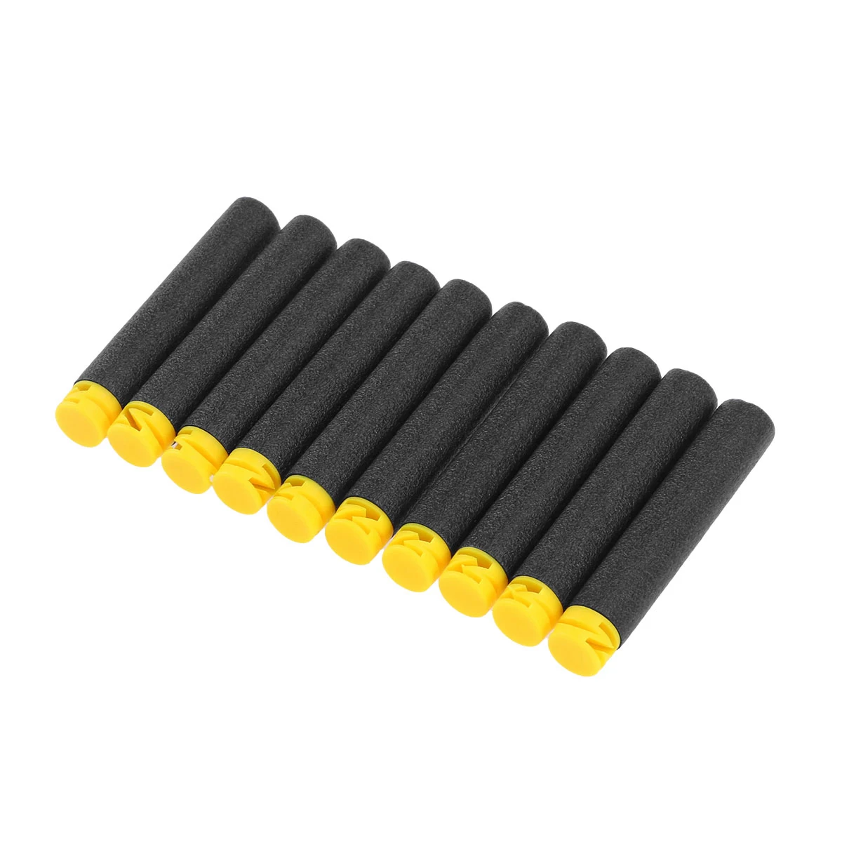 100pcs Z Shape Head Refill Foam Bullet Soft Darts for Nerf Gun N-strike Elite Series Blasters Kid Toy Gun (Black)
100pcs Z Shape Head Refill Foam Bullet Soft Darts for Nerf Gun N-strike Elite Series Blasters Kid Toy Gun (Black)