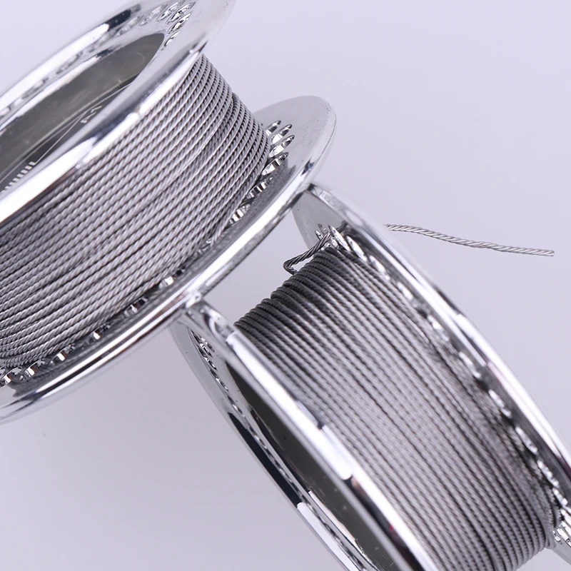XFKM 5m/roll 28G*4 Quad Clapton Wire for RDA RBA Rebuildable Atomizer Heating Wires Coil Tool Quad Clapton Heating Wire A1
XFKM 5m/roll 28G*4 Quad Clapton Wire for RDA RBA Rebuildable Atomizer Heating Wires Coil Tool Quad Clapton Heating Wire A1