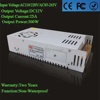 Supernova Sale Power Supply 12V 25a 300w Led Power Indoor Led Driver AC110/220V For Strip or Modules Lamps Wholesale 1pcs/lot
Supernova Sale Power Supply 12V 25a 300w Led Power Indoor Led Driver AC110/220V For Strip or Modules Lamps Wholesale 1pcs/lot