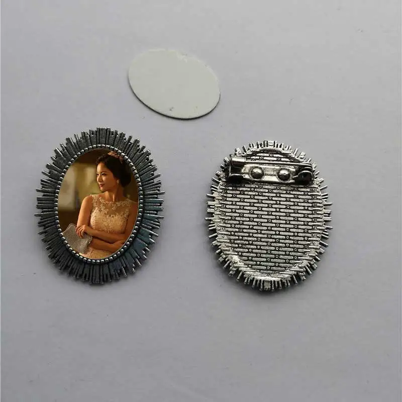 sublimation blank pins brooches retro vintage Pine ancient silver pin brooch hot transfer printing blank consumables 20pcs/lot
sublimation blank pins brooches retro vintage Pine ancient silver pin brooch hot transfer printing blank consumables 20pcs/lot