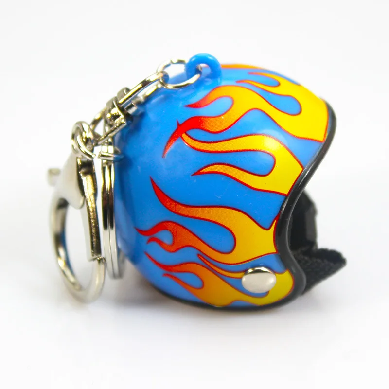 Blue Flame Motorcycle Helmet Keychain Cartoon Car Keyring Men Camo Hat shape Key Holder Children Key Ring
Blue Flame Motorcycle Helmet Keychain Cartoon Car Keyring Men Camo Hat shape Key Holder Children Key Ring