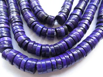 high quality 8 10 12 14 16mm turquoise stone heishi dark purple jewelry beads 16inch/per strand
high quality 8 10 12 14 16mm turquoise stone heishi dark purple jewelry beads 16inch/per strand