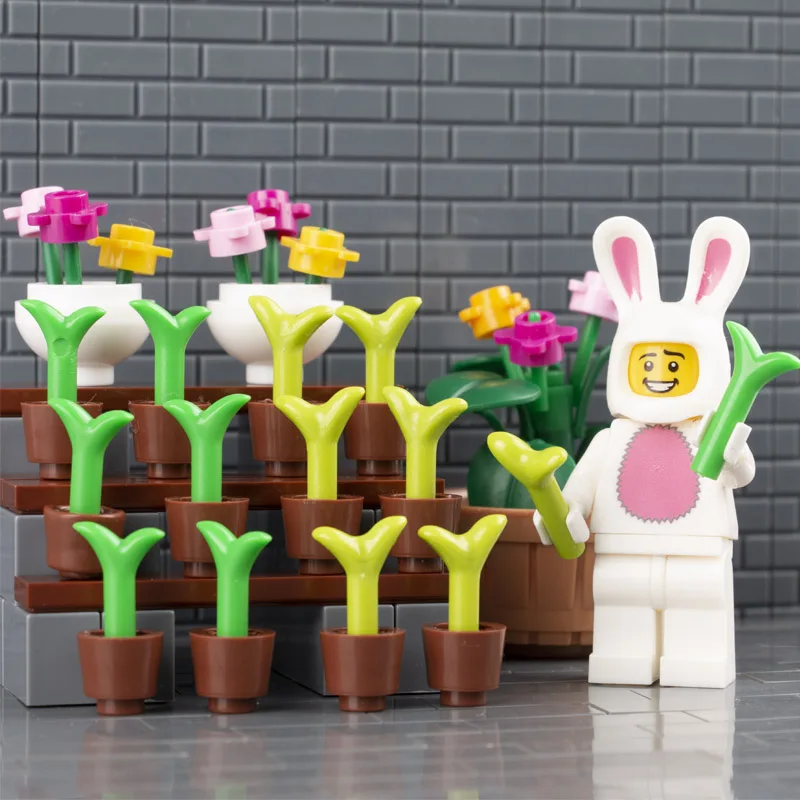 100PCS DIY Toys Building Blocks Bricks MOC Parts Grass Flower Plants Bush Tree Blocks Compatible Assemble Particles Toys C032
100PCS DIY Toys Building Blocks Bricks MOC Parts Grass Flower Plants Bush Tree Blocks Compatible Assemble Particles Toys C032