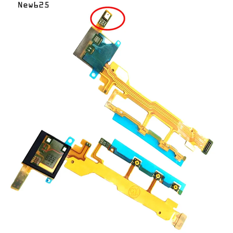 

For Sony Xperia Z L36H L36i LT36i C6603 C6602 Power Volume ON OFF Button Keypad Switch Mic Flex Cable Replacement Parts