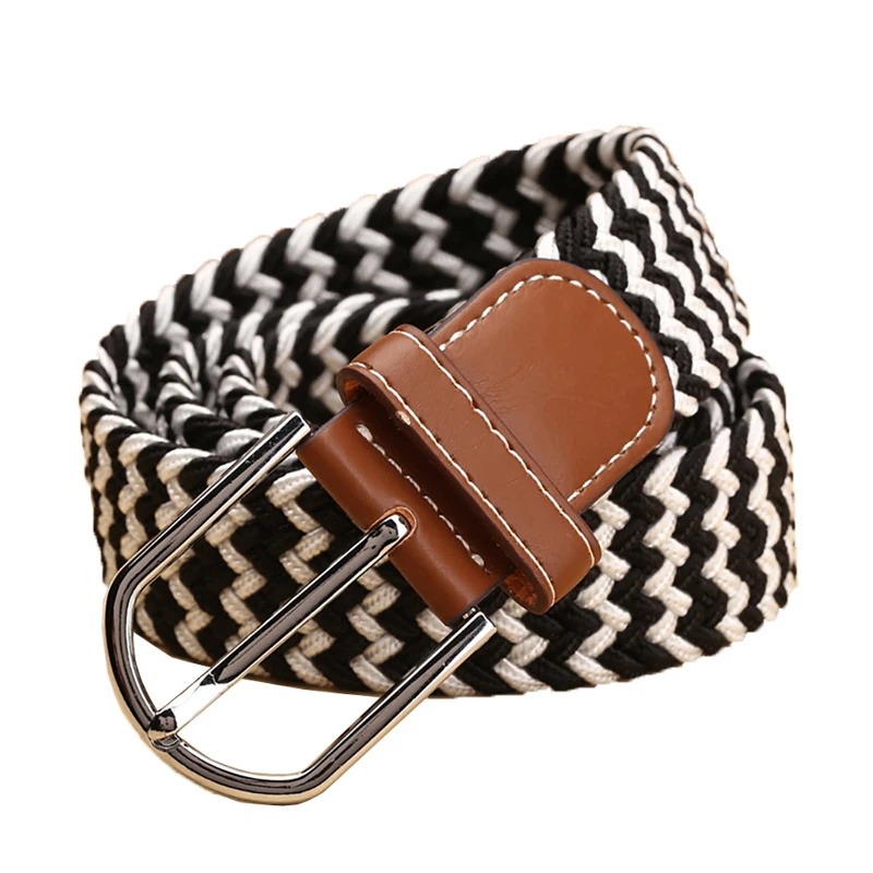 Knitted Leather 3.5cm Wide Causal Belt Metal Pin Buckle Man Women Black Brown Belts Fashion Waist Strap For Jeans Skirt
Knitted Leather 3.5cm Wide Causal Belt Metal Pin Buckle Man Women Black Brown Belts Fashion Waist Strap For Jeans Skirt