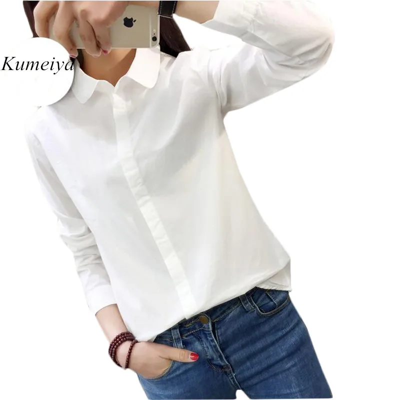 Autumn White Blouse Women 100% Cotton Office Work Wear Shirts Ladies Tops 2019 Girl Casual Long Sleeve Blouses Femme Blusa
Autumn White Blouse Women 100% Cotton Office Work Wear Shirts Ladies Tops 2019 Girl Casual Long Sleeve Blouses Femme Blusa
