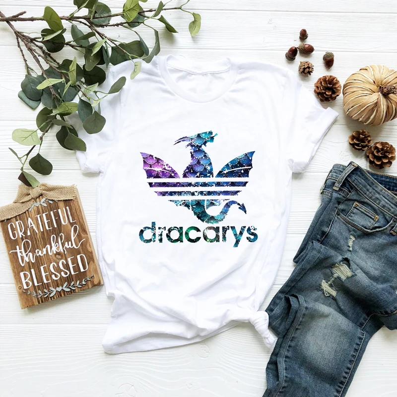 Vintage Harajuku Dracarys t shirt for Women Game Of Thrones Aesthetic tshirt Mother of Dragon Daenerys Clothes Khaleesi Costume
Vintage Harajuku Dracarys t shirt for Women Game Of Thrones Aesthetic tshirt Mother of Dragon Daenerys Clothes Khaleesi Costume