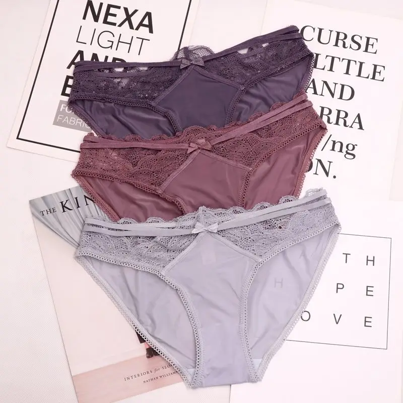 SP&CITY High Level Hollow Out Lace Sexy Panties For Women Bow Transparent Seamless Underwear Ruffle Satin Briefs Lingerie Thongs
SP&CITY High Level Hollow Out Lace Sexy Panties For Women Bow Transparent Seamless Underwear Ruffle Satin Briefs Lingerie Thongs