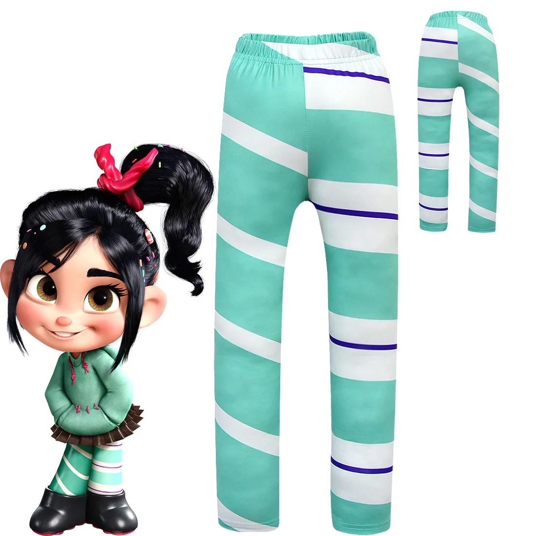 2019 New Elastic Waist Girls Pants Wreck-lt Ralph 2 cosplay pants Skinny Stretch Girls Leggings children's performance clothing
2019 New Elastic Waist Girls Pants Wreck-lt Ralph 2 cosplay pants Skinny Stretch Girls Leggings children's performance clothing