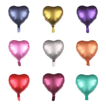 Lucky 50pcs/lot 18inch Metallic Pure Color Heart Shaped Foil Helium Balloons Wedding Birthday Christmas Party Decoration Globos
Lucky 50pcs/lot 18inch Metallic Pure Color Heart Shaped Foil Helium Balloons Wedding Birthday Christmas Party Decoration Globos