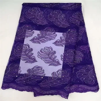 2019 High Quality African Lace Fabric Purple, Royal Blue French Net Embroidery Stoned Tulle Lace Fabric For Nigerian Party Dress
2019 High Quality African Lace Fabric Purple, Royal Blue French Net Embroidery Stoned Tulle Lace Fabric For Nigerian Party Dress