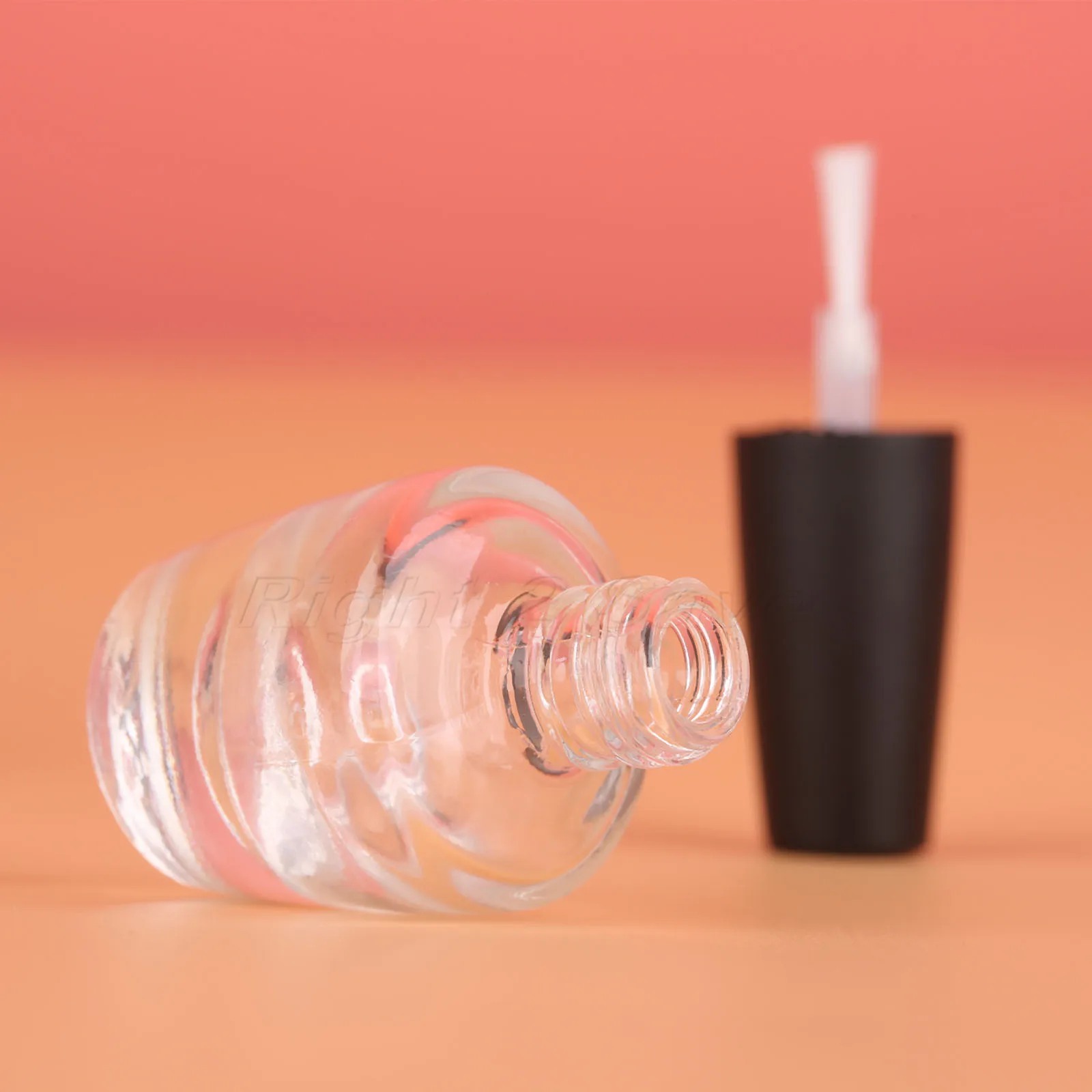 2021 3ML Nail Polish Bottle With Brush Refillable Empty Cosmetic