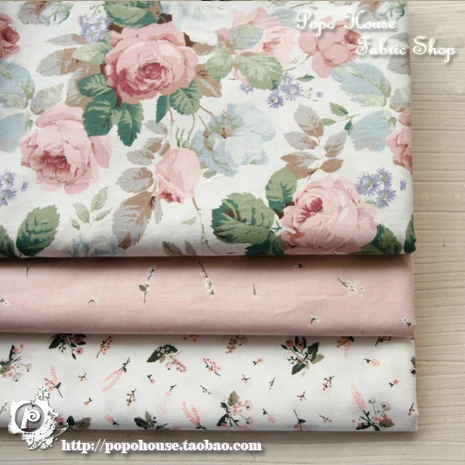 1 pcs 160x50cm / 3pcs 50x50cm Rose Manor Twill Cotton Cloth Dress Skirt Baby Clothes Garment diy bedding apron fabric
1 pcs 160x50cm / 3pcs 50x50cm Rose Manor Twill Cotton Cloth Dress Skirt Baby Clothes Garment diy bedding apron fabric